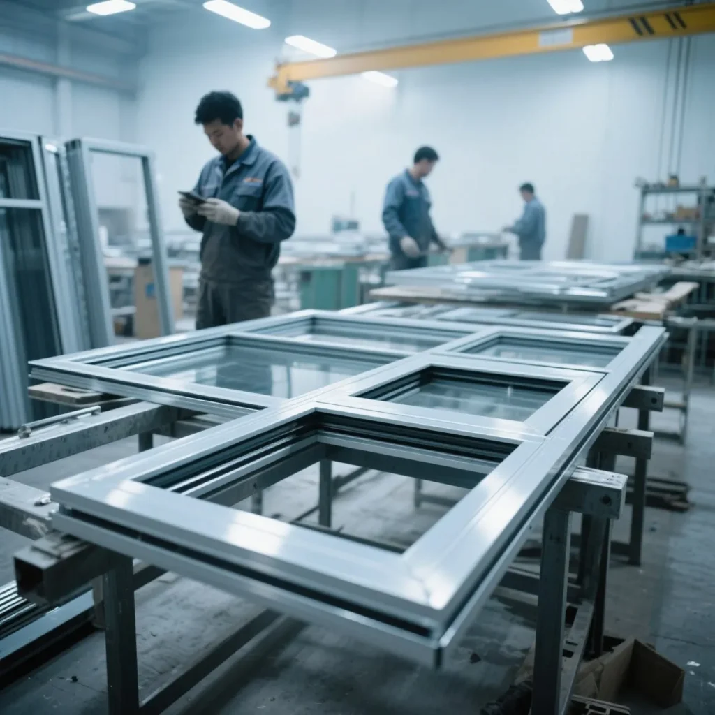 Aluminum window factory (1)