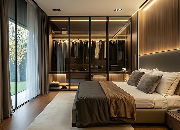 Direction of the bedroom