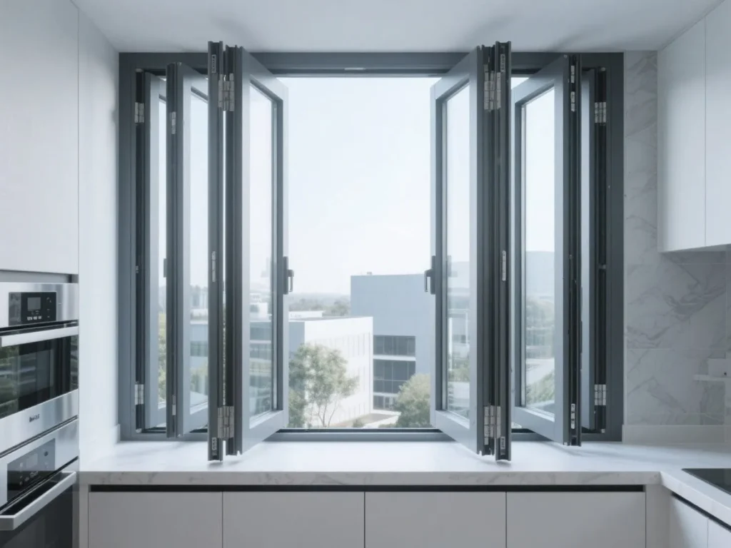 Folding windows