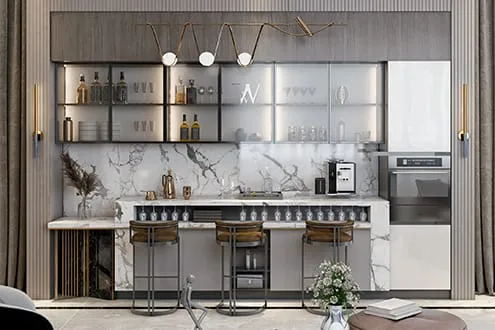 Modern bar cabinets