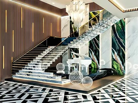 Staircase villa project