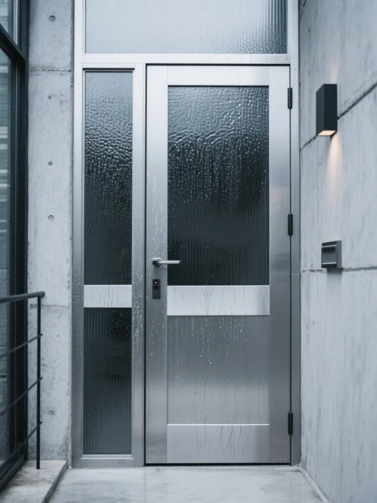 Weatherproof aluminum door (2)