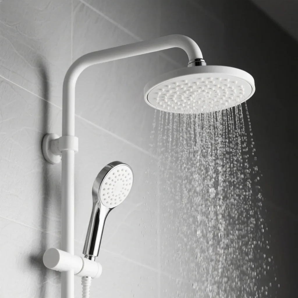 Abs plastic shower head