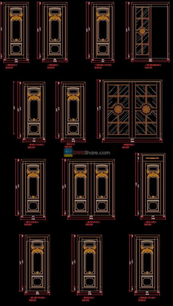 Ai cad door design
