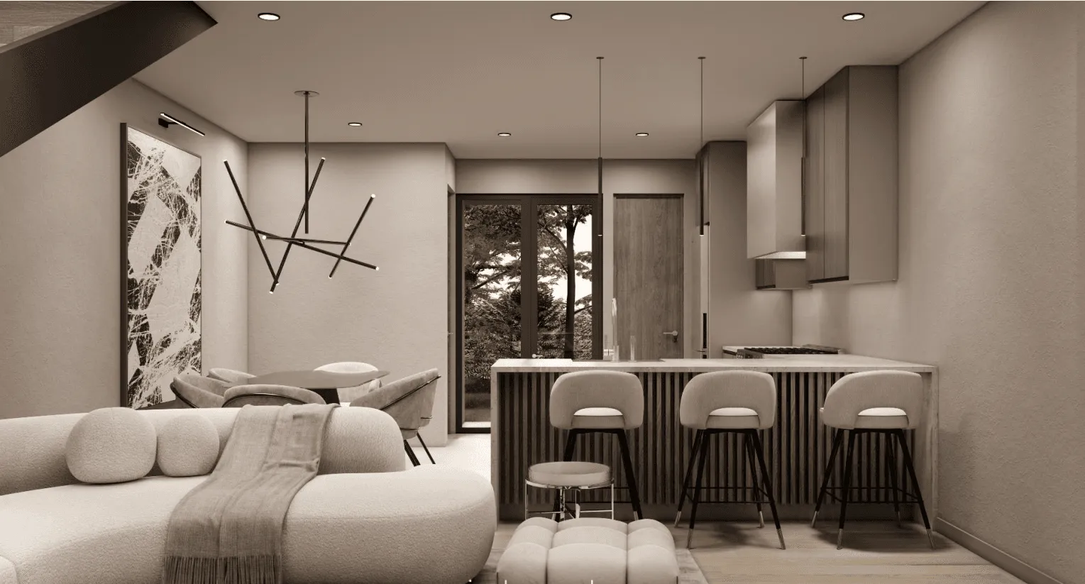 American fine decorated apartments 5