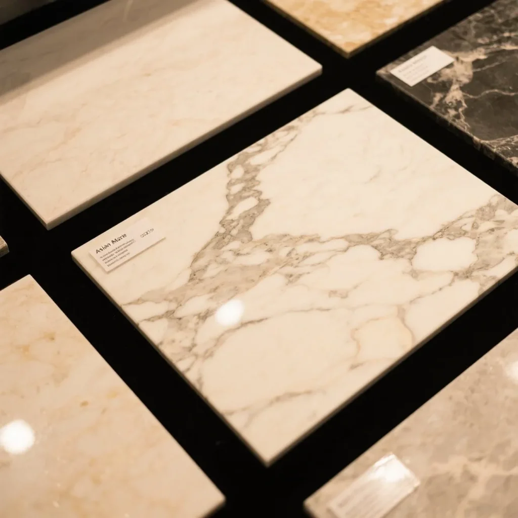 Asian statuary marble
