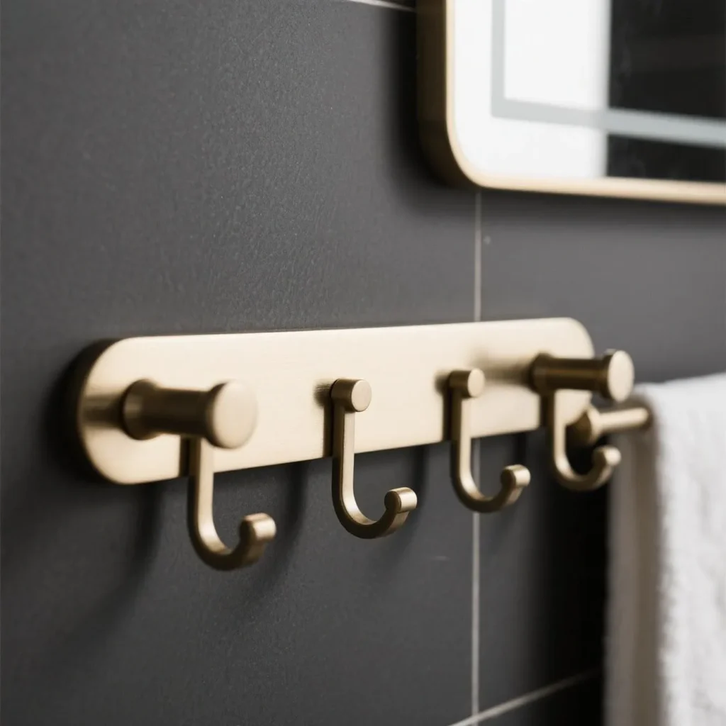 Bathroom hooks