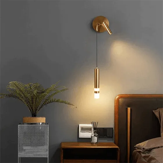 Bed reading lamp