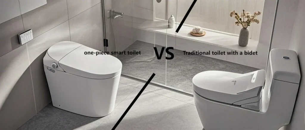 Bidet seat vs smart toilet comparison
