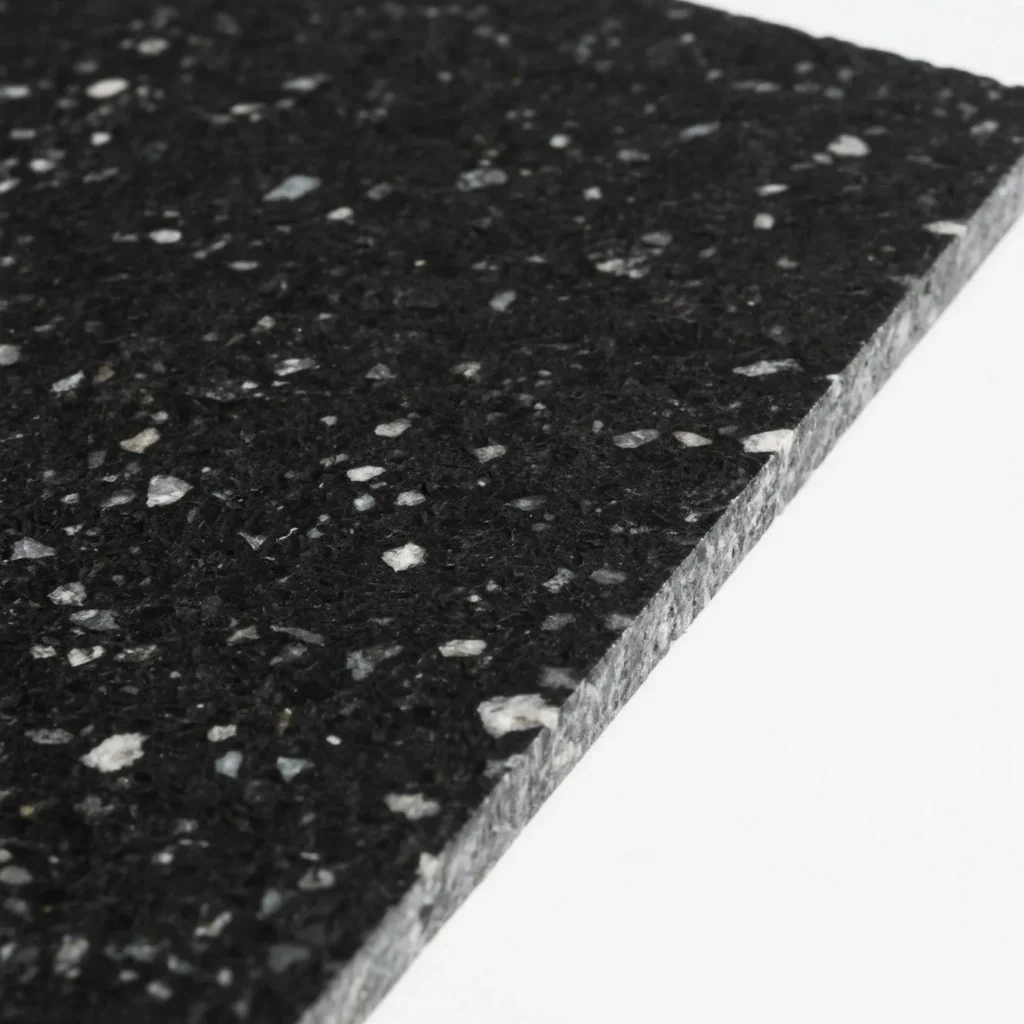 Black granite
