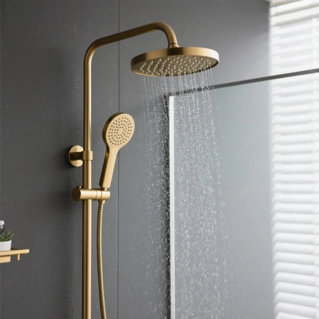 Brass shower head