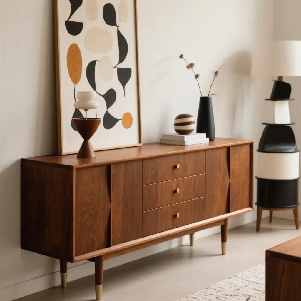Brown sideboard
