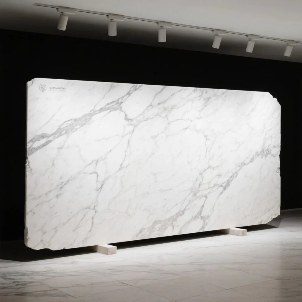 Carrara white marble