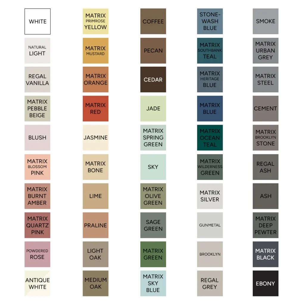 Choose grout color tile