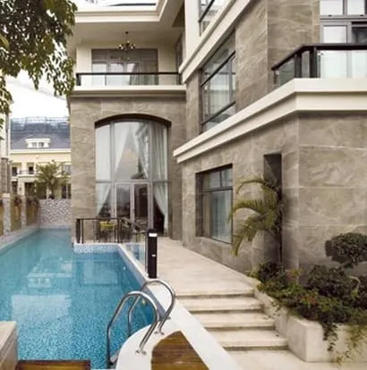 Exterior wall tile