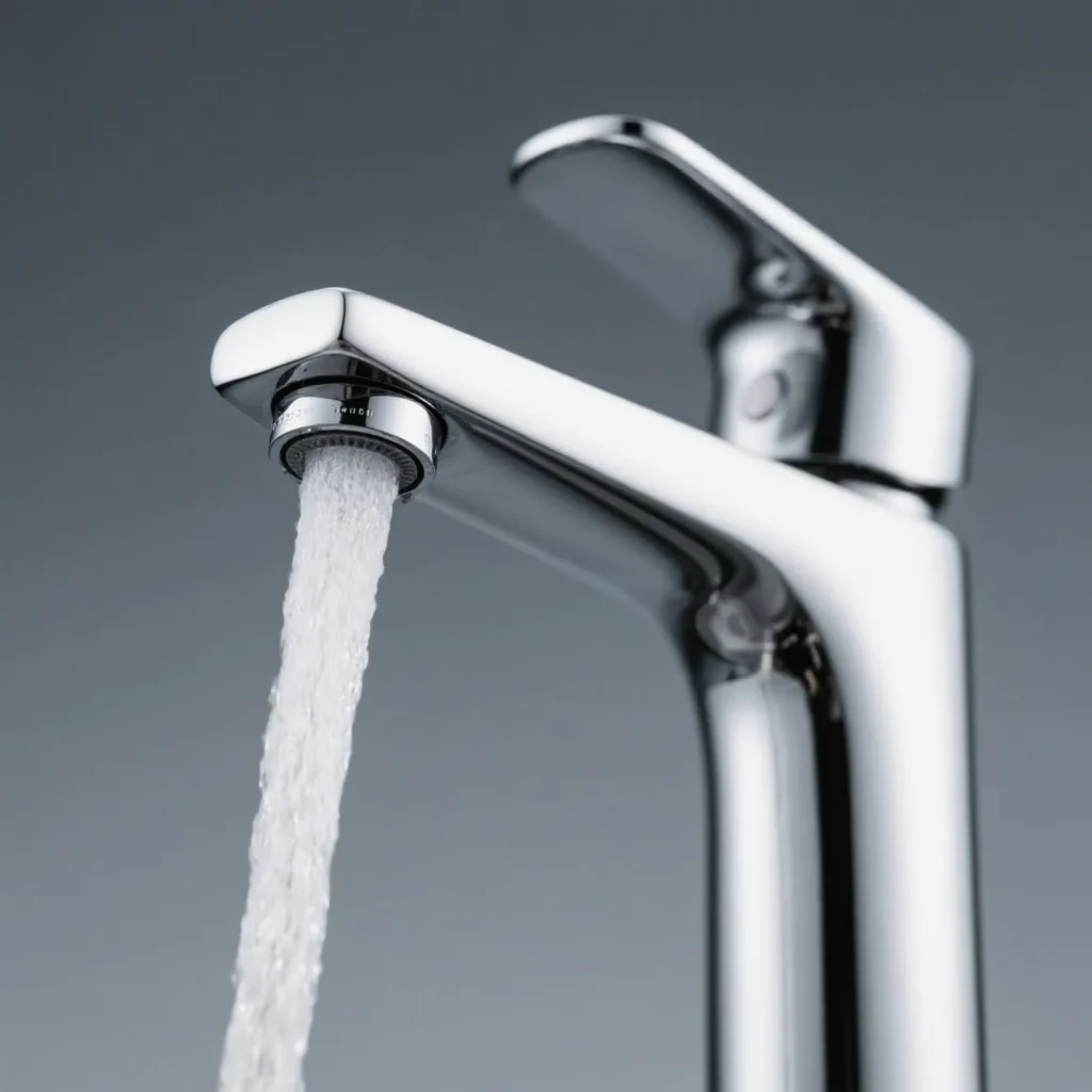 Faucet water saving design