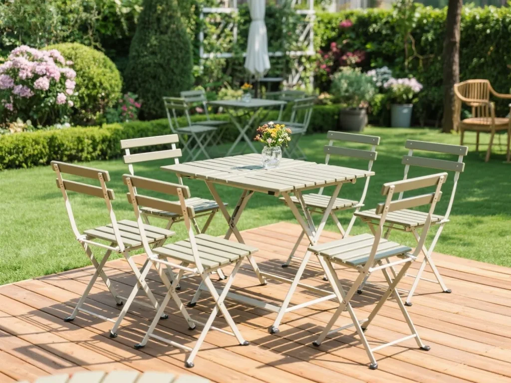 Garden dining terrace