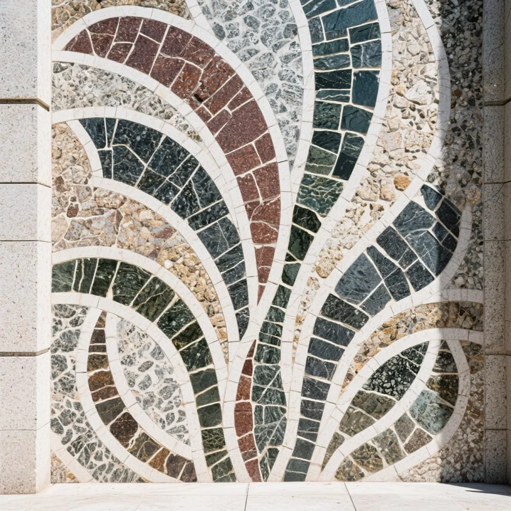 Granite medallions