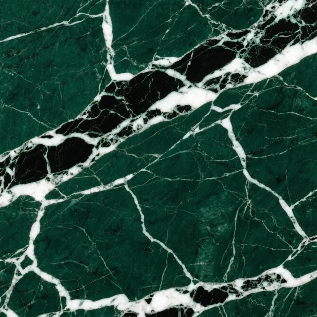 Green forest marble