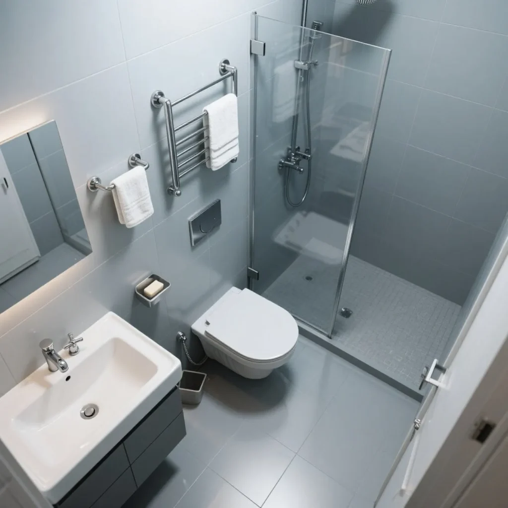 Home bathroom hardware