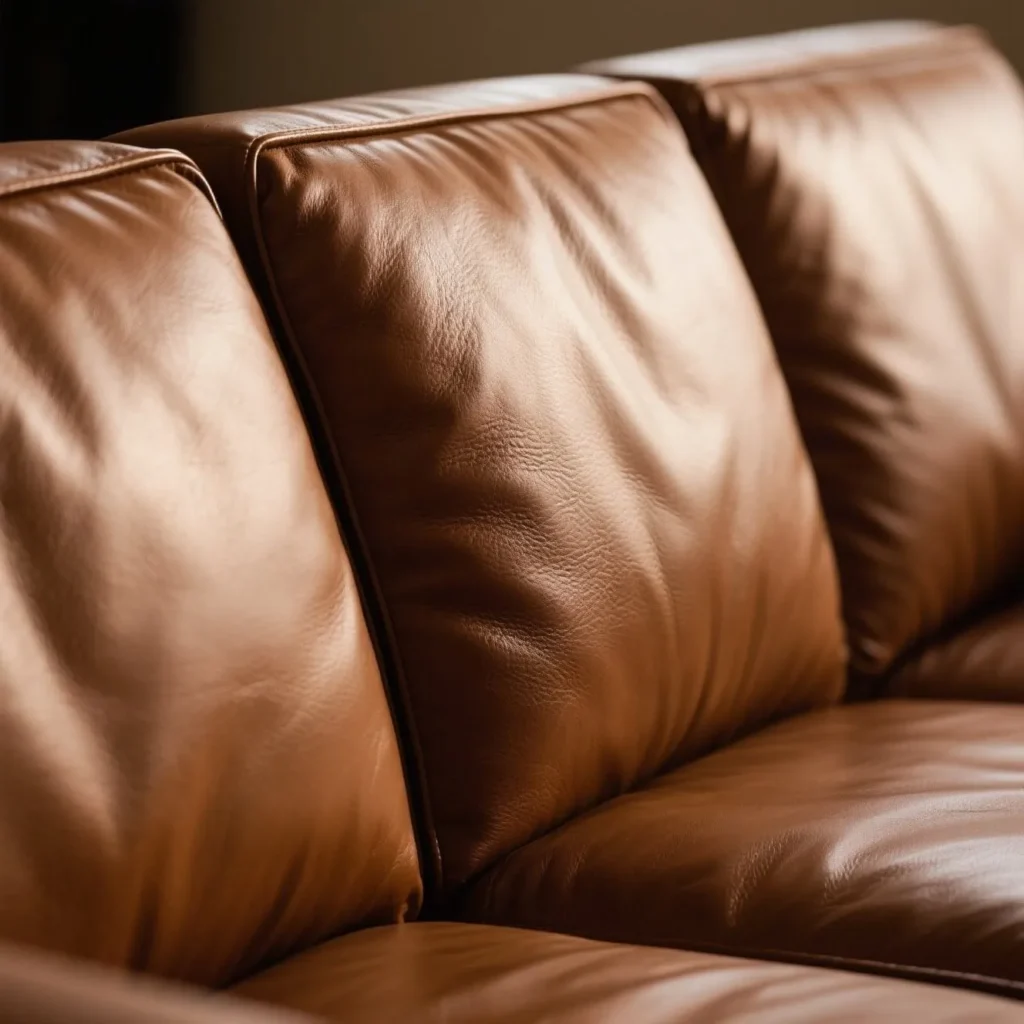 Leather sofa