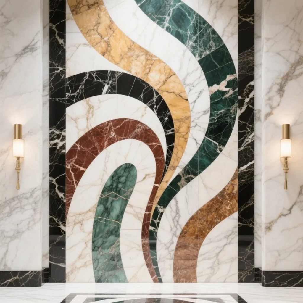 Marble medallions