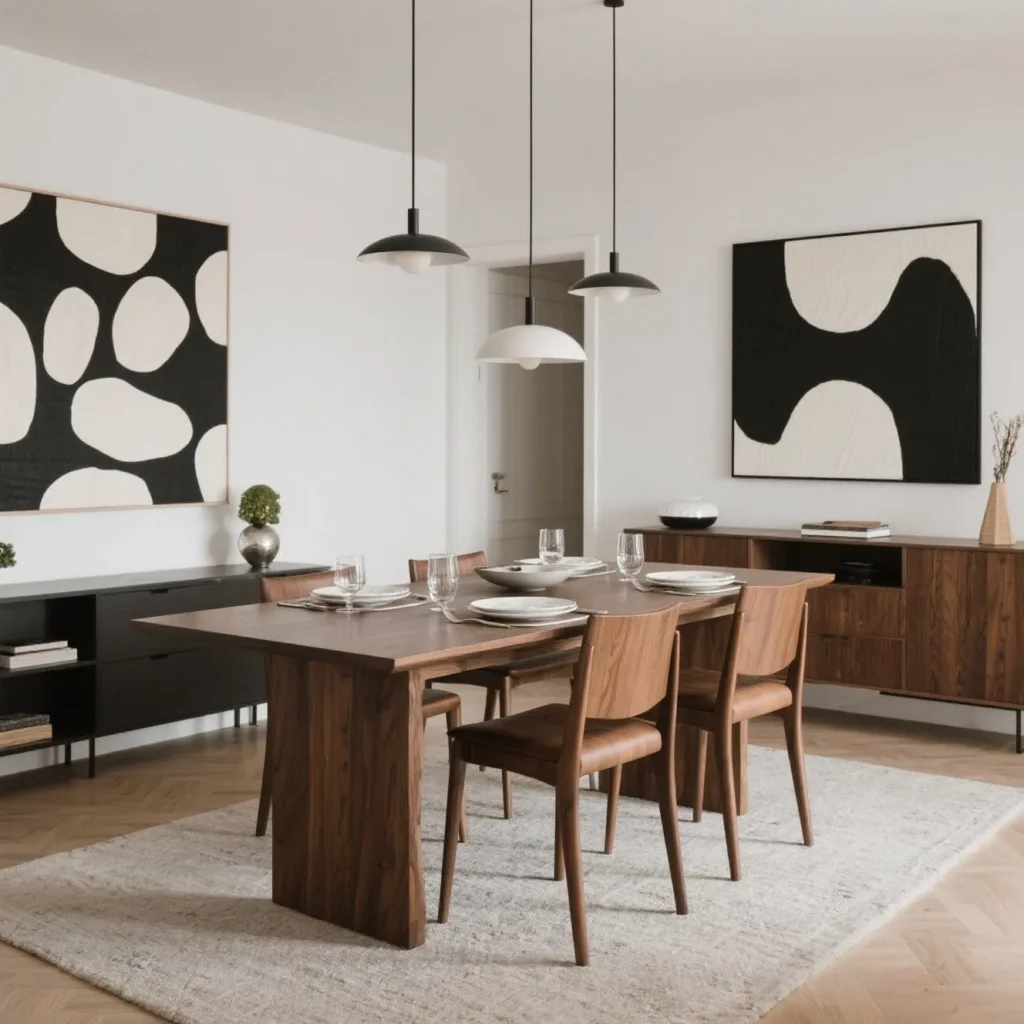 Medium dining table