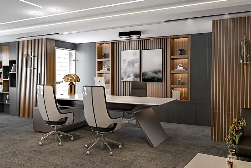 Office soft furnishing project