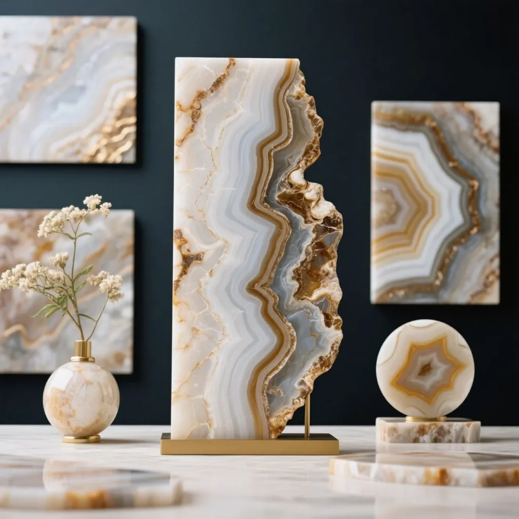Onyx for decorative pieces