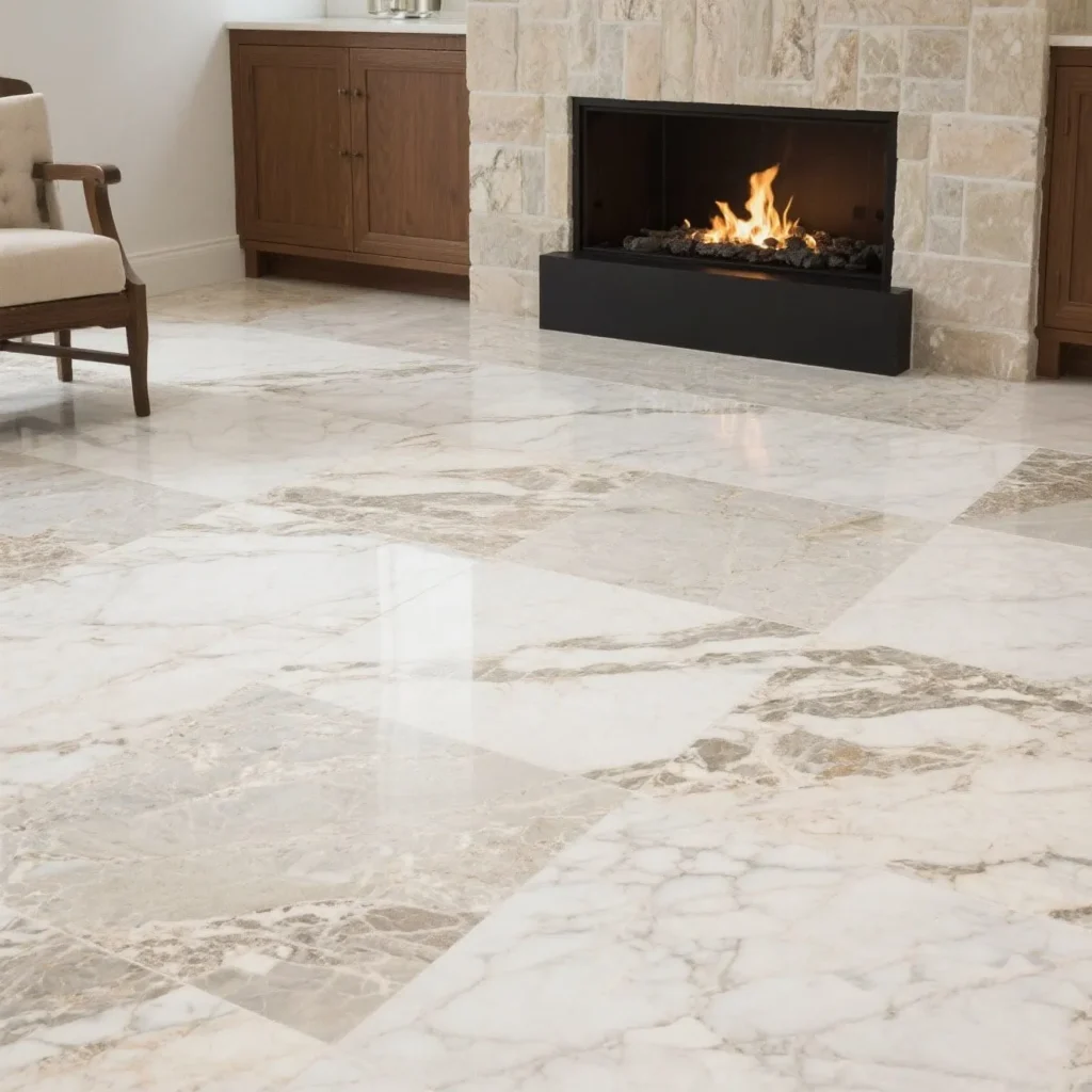 Quartzite for flooring