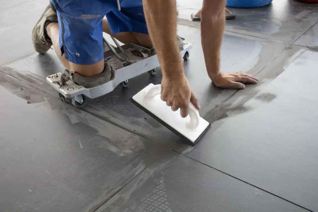 Seal outdoor grout patio tile breathable sealer