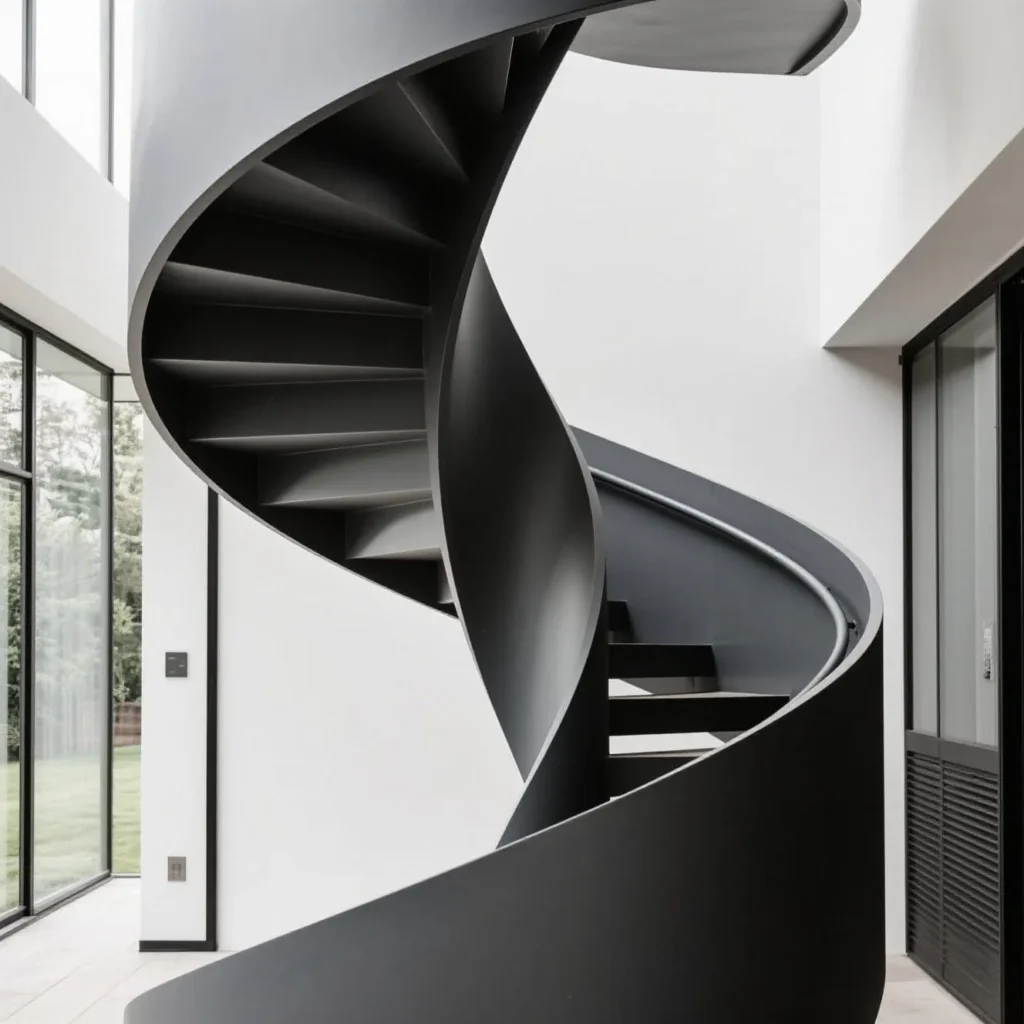 Standard spiral staircase