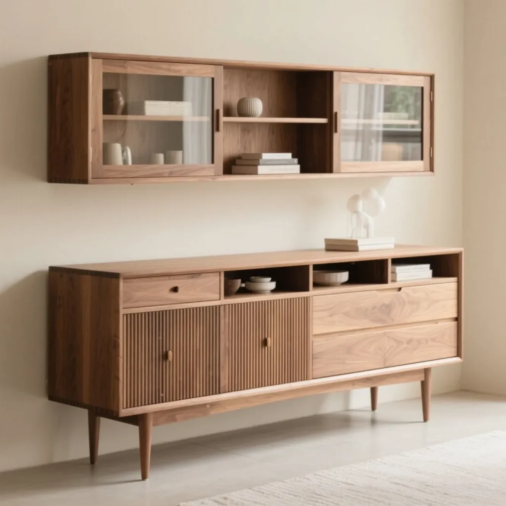 Taupe sideboard