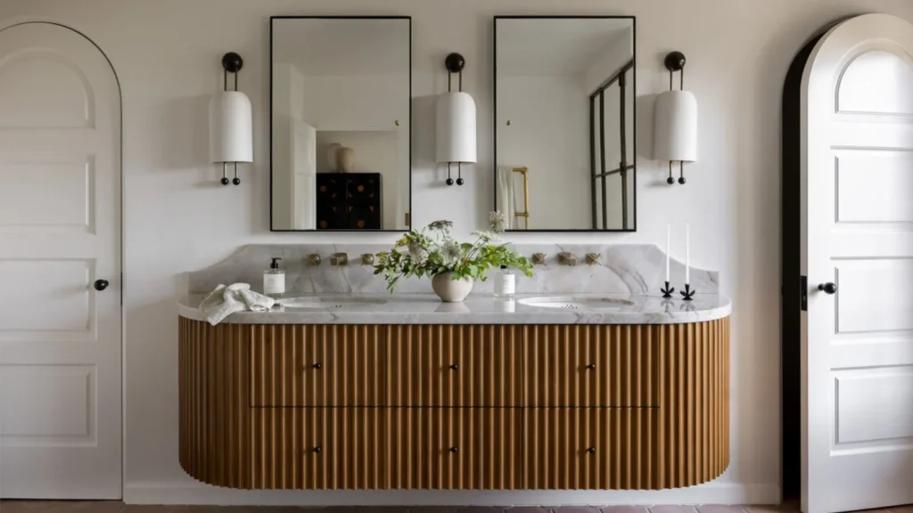 Bathroom vanity vs kitchen counter height