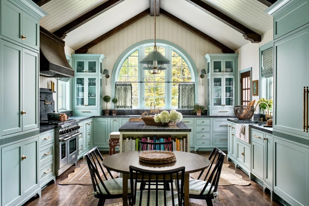Best colors for shaker cabinets white greige green oak
