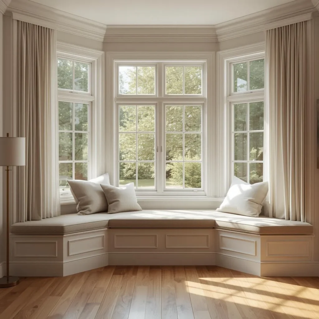 Bow windows