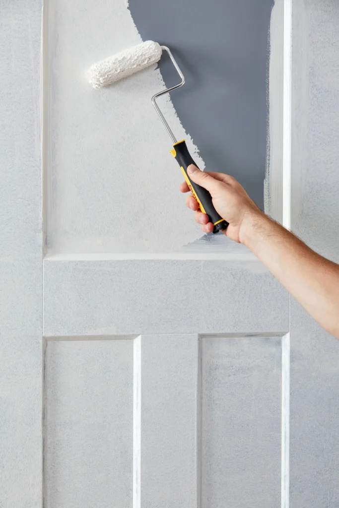 Cabinet paint bonding primer waterborne enamel mini roller