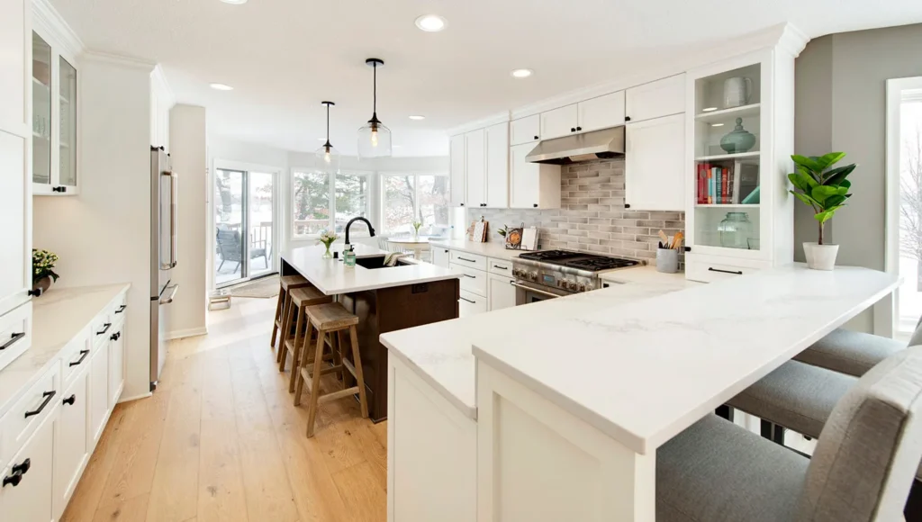 Counter height vs bar height side by side