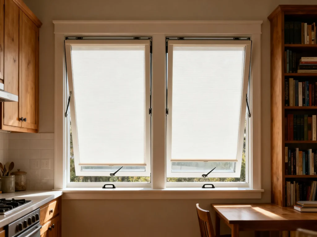 Double awning window 1