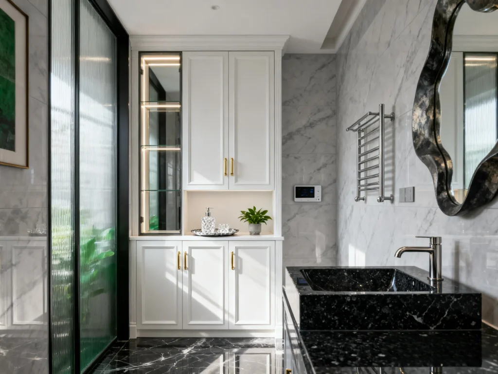 Freestanding bathroom cabinet