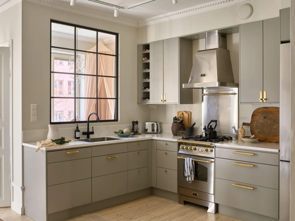 Hardware finishes for greige cabinets black brass nickel