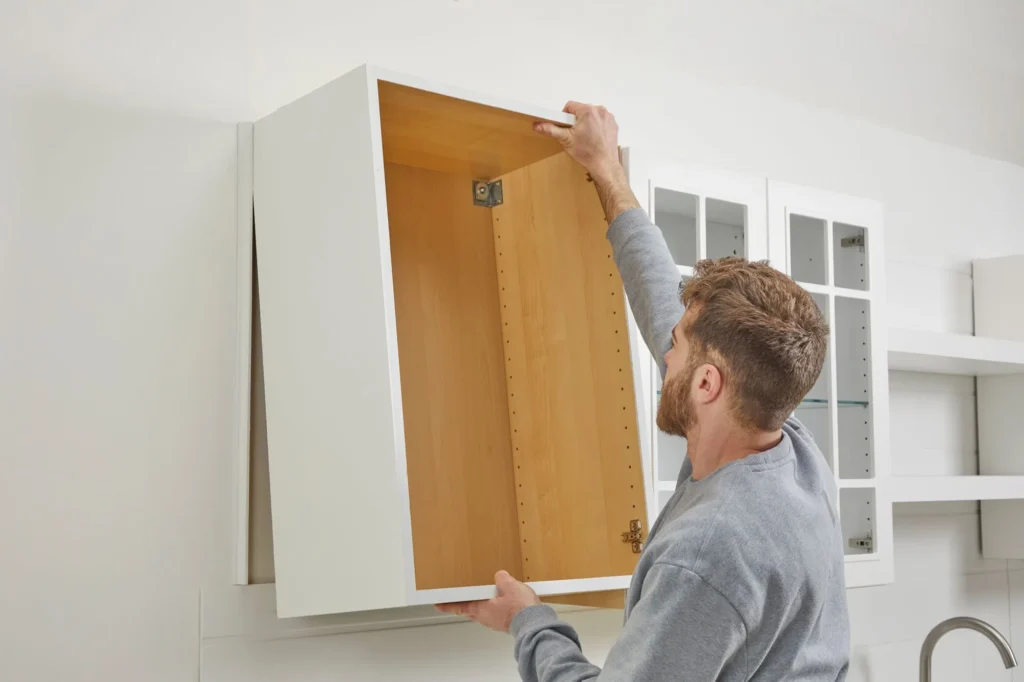 How to install kitchen cabinets step by step
