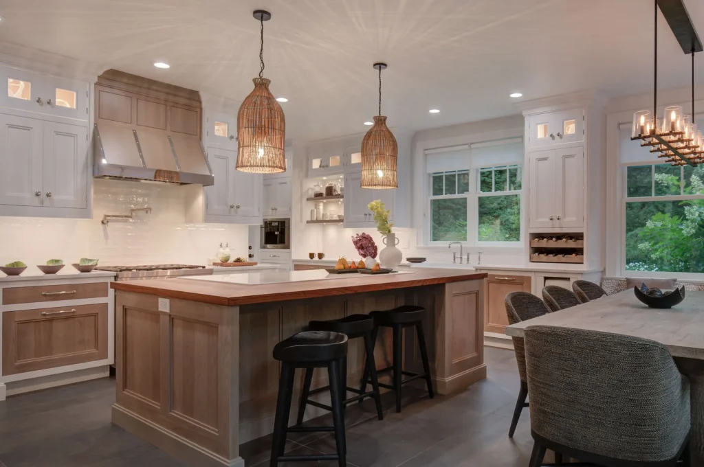 Kitchen lighting layers task ambient accent diagram