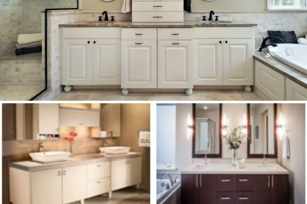 Kitchen vs bathroom cabinet cost