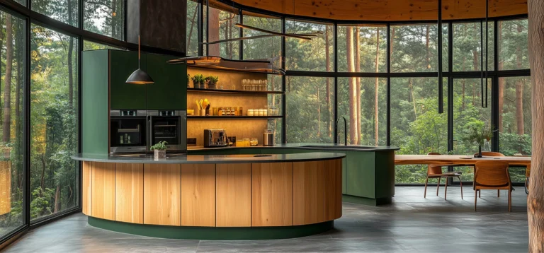 Modern kitchen cabinet materials comparison