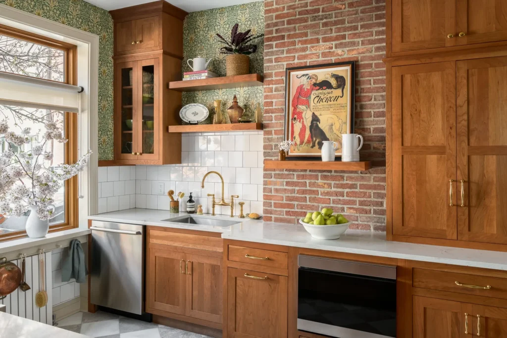 Old cheap kitchen cabinets