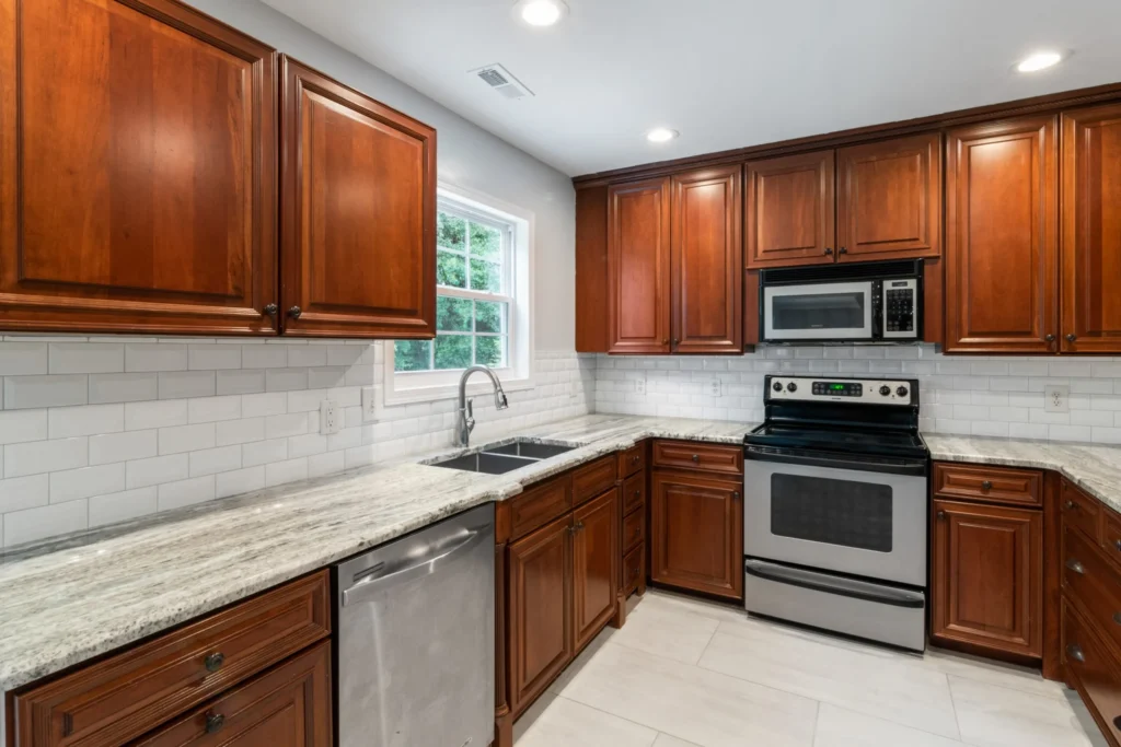 Paint colors that go with hickory cabinets swatches