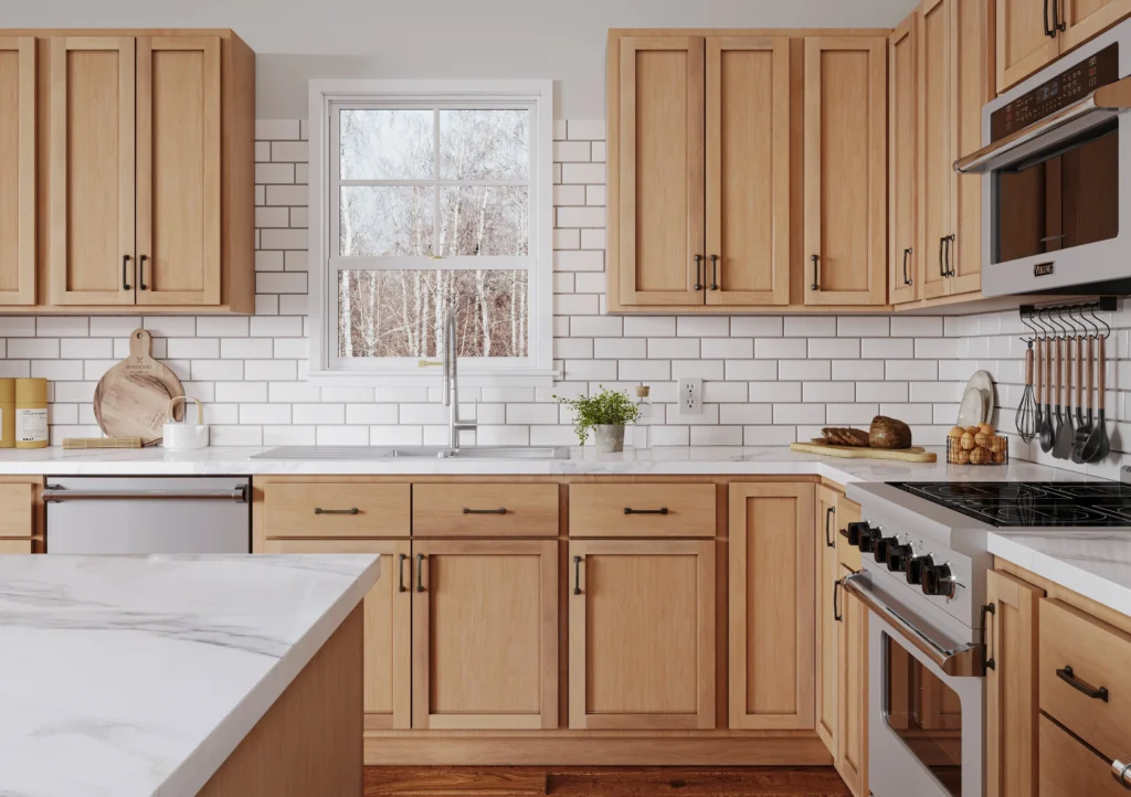 Paint unfinished kitchen cabinets diy