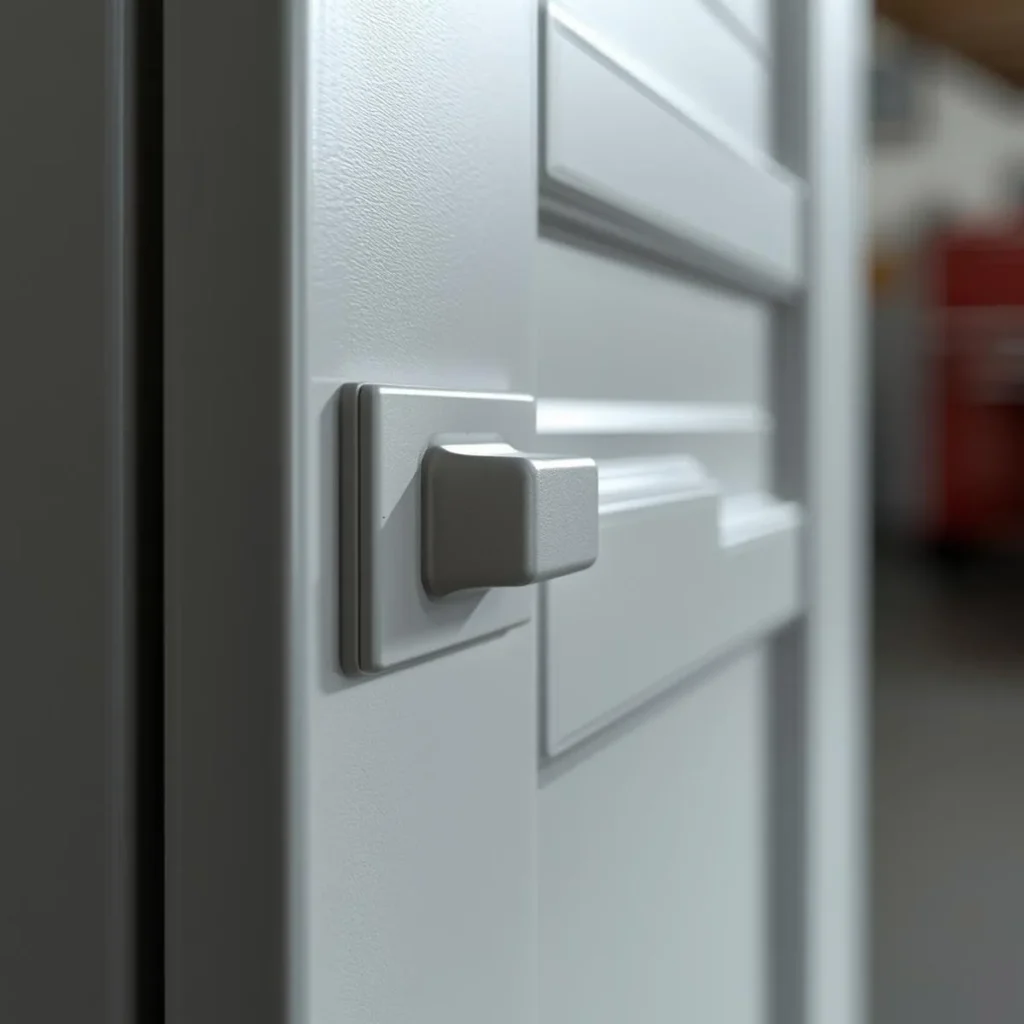 Plastic garage cabinet