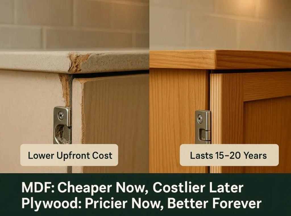 Plywood vs mdf cabinet box comparison